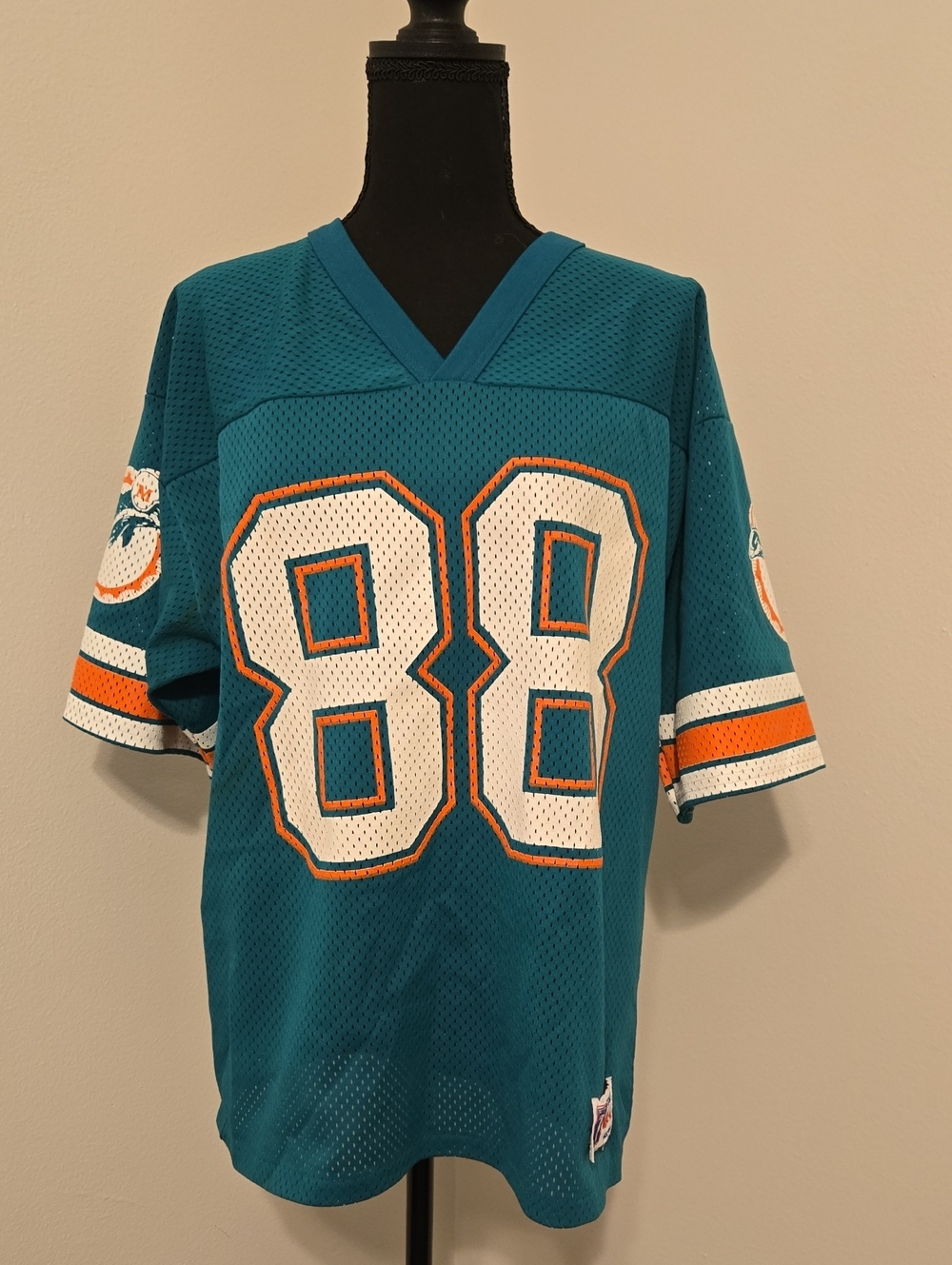 Vintage Miami Dolphins #88 AJ Henning Football Jersey